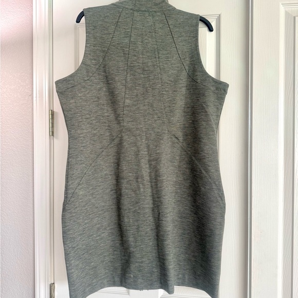Title Nine Passport Dress - Gray Sleeveless Full Zip - Picture 2 of 4